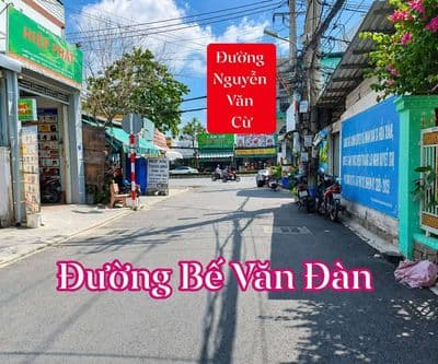 Nhà mặt tiền đường bế văn đàn