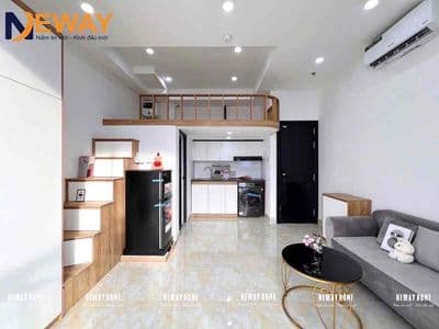 Cho thuê căn hộ duplex ban công full nội thất khu k300 quận tân bình