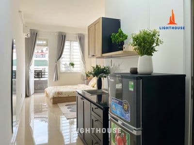Căn hộ ban công full nội thất gần đh công nghiệp, gò vấp