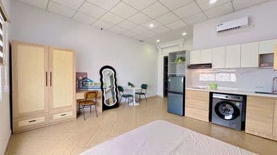 Cho thuê 1PN full nội thất 8tr/th, có thang máy khu Cityland Gò Vấp