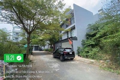 Đất KDC Rạch Tôm, 2 mặt tiền, đường 10m, xây tự do