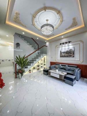 Nhà mới full nội thất huỳnh tấn phát nhà bè