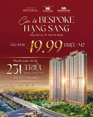 NHẬN BOOKING CĂN HỘ KHẢI HOÀN IMPERIAL MẶT TIỀN QL13 FULL NỘI THẤT