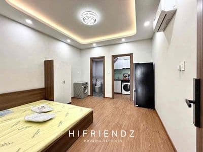 Phòng xinh tách bếp full nội thất máy giặt riêng mới xây ngay đầm sen
