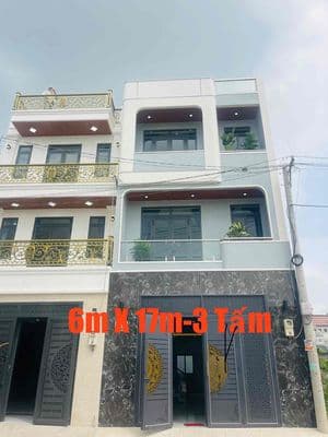 NHÀ PHỐ CCaasp-6m X 17m-3.5 Lầu-Gần Trường Cấp 3 Bà Điểm