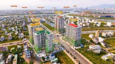 CĂN HỘ FOURS TOWER ĐÀ NẴNG, 1 TỶ4 TỚI 2 TỶ,LÀM 2PN, VIEW BIỂN PHÁO HOA
