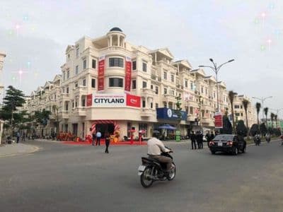 Mặt bằng căn góc 7,5mx18m Cityland P10 Gò Vấp