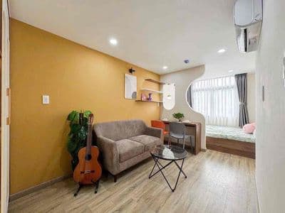 Cho thuê chdv 1pn tách bếp ngay xô viết nghệ tĩnh full nt bancol mgr
