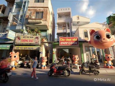 Cho thuê nhà mới 5 tầng mặt tiền phan văn hân, p.17, quận. bt giá 39tr