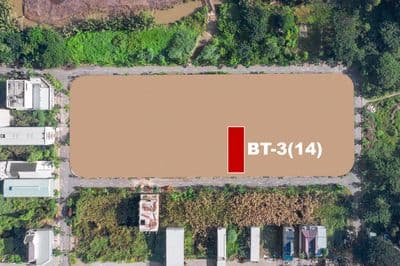 Bán nền sadeco long hậu chỉ 18,5tr/m2 – mặt tiền 12m – shr trao tay