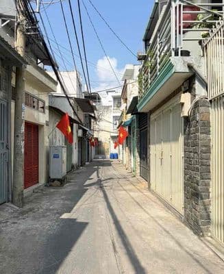 Bán nhà 3 tầng, hẻm 4m chợ Tân Trụ, 72m2 sd, chỉ 3 tỷ 58 tl