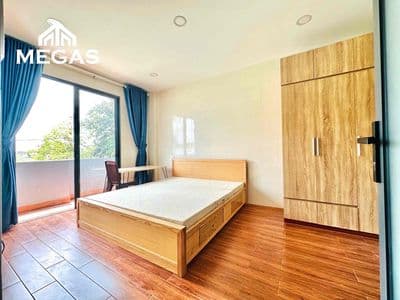 Căn hộ dịch vụ ban công - đầy đủ nội thất cuối nguyễn oanh