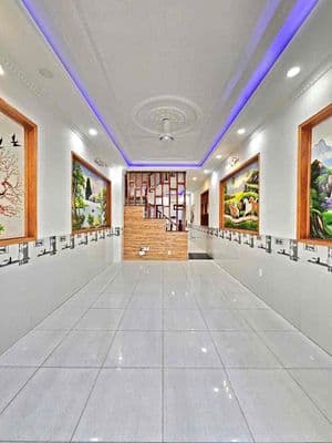 nhà 2 lầu 1 trệt Bình Chuẩn,Thuận An,đường 7m đậu ô tô ok