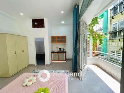 CHO THUÊ CĂN STUDIO-LÝ THÁI TỔ-FULL NT-BANCOL-CỬA SỔ THOÁNG-DT30M2