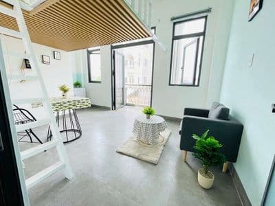 Căn hộ BALCONY tiện nghi thoáng mát gần bến Phà Bình Quới