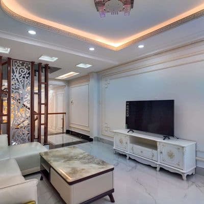 SIÊU PHẨM QUẬN 8 - NHÀ ĐẸP LUNG LINH - ĐƯỜNG 6M ĐẬU Ô TÔ THOẢI MÁI