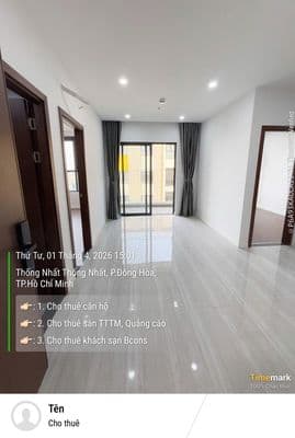 CHO THUÊ CĂN 2PN 2WC GIÁ CHỈ 6TR7 - HỖ TRỢ GIẢM GIÁ 6 THÁNG ĐẦU