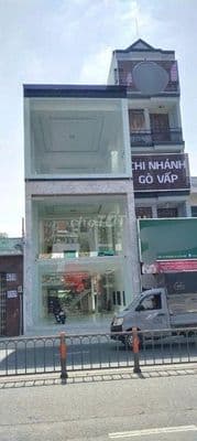 CHO THUÊ NHÀ MẶT TIỀN PHAN VĂN TRỊ (TRỆT 2 LẦU 6m X 25m) VỊ TRÍ ĐẸP