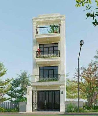 CHO THUÊ NHÀ MẶT TIỀN P. BÌNH TRƯNG TÂY Q2 – 4 TẦNG – Ô TÔ 2 CHIỀU