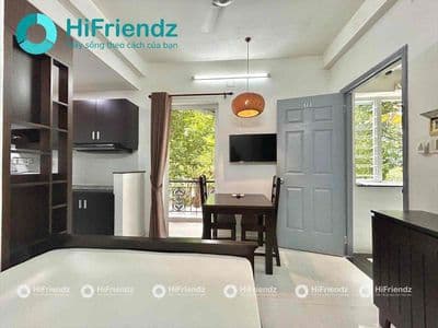 CHO THUÊ CĂN STUDIO-GẦN HỒNG HÀ-FULL NT-DT30M2-BANCOL-CỬA SỔ TRỜI