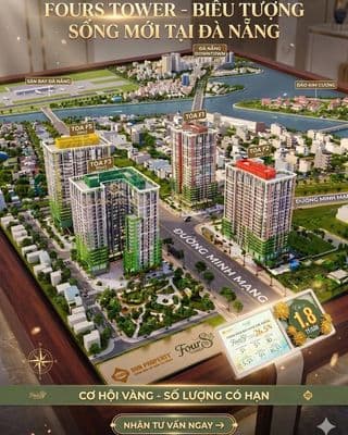 *** 1 căn sân vườn fourt tower của sun group giá rẻ ,hỗ trợ ls 0%
