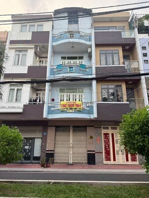 CHO THUÊ nhà mặt tiền 4 tầng, KDC Cao Lỗ, đối diện ParcMalll, quận 8