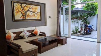 Nhà cho thuê gần biển - VƯỜN RỘNG RÃI - ra biển MỸ KHÊ 5 PHÚT