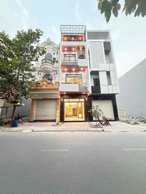 nhà 2 lầu 1 trệt Bình Chuẩn,Thuận An,đầy đủ nội thất,kinh doanh ok