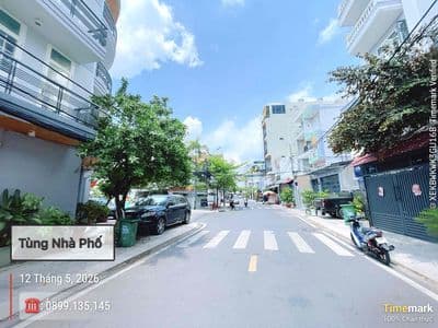ĐƯỜNG NHỰA 12M GẦN NGUYỄN THỊ THẬP 4 TẦNG 45M GIÁ 5.5 TỶ