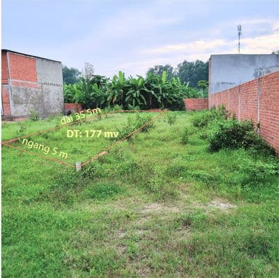 Bán đất đường LỤC VIÊN, Đức Lập Hạ, Đức Hòa, Long An, thổ cư: 177m2