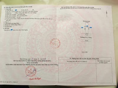 Lô đất 100m2 đường N2 sách đẹp giá chỉ 1,45 tỷ