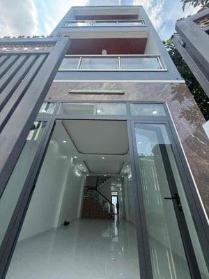 Nhà 1 trệt 2 lầu - mới xây 100% - trục đỗ xuân hợp