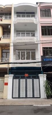 7PN, 4WC. Nhà 4 lầu mặt tiền Ngô Quyền, Q10. DT: 3.5x14m