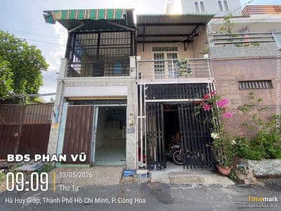 Hiếm - nhà mặt tiền Kinh Doanh gần Bigc Dĩ An. Giá 2ty350