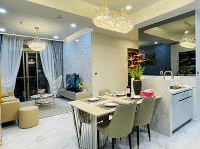 Cho thuê căn hộ Midtown PMH, Q7, 2PN, nhà mới, full nội thất cao cấp.