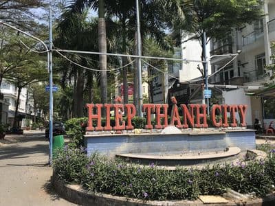 Nhà 3 tầng MT Nguyễn Thị Búp - Hiệp Thành, DT: 5x18m, giá 10.3 tỷ tl