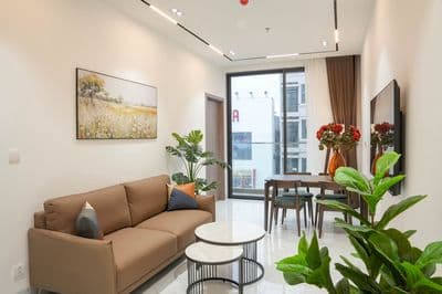 Cho thuê căn hộ 2PN 70m² full nội thất hiện đại, trung tâm Đà Nẵng