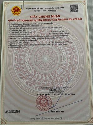 Nhà hẽm đường trương định giấy hồng nhà trống giao ngay