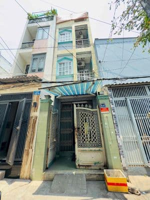 Nhà 4 tầng, khu lô Hưng Phú P10, có 9 phòng cho thuê