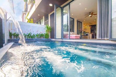 Vila hồ bơi sân vườn , 10 phòng ngủ full nội thất