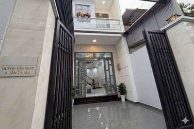Nhà Đẹp 56m Không Quy Hoạch Huỳnh Tấn Phát Q7