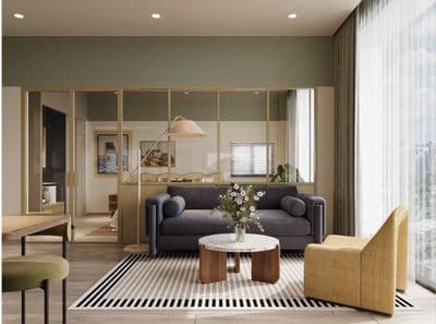 Mới căn hộ 1pn ban công full nội thất gần đảo kim cường sala trần não