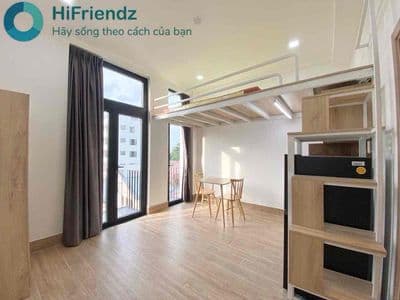 Cho thuê Duplex Full nội thất gần Metro, Ngã Tư Thủ Đức có ban công