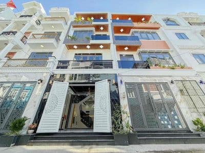 NHÀ PHỐ XÂY DỰNG MỚI ĐƯỜNG RỘNG 8M 2279 HUỲNH TẤN PHÁT KHU DÂN TRÍ CAO