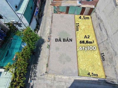 Bán Đất 4,5x15 Khu Bên Sông Phường Hiệp Bình Chánh Tp Thủ Đức Tp Hcm