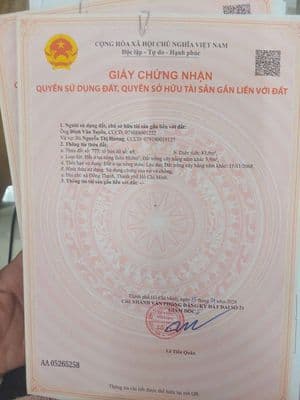 Đất mặt tiền kinh doanh nguyễn thị sáng,dt:85m2,shr,chỉ 4.5 tỷ