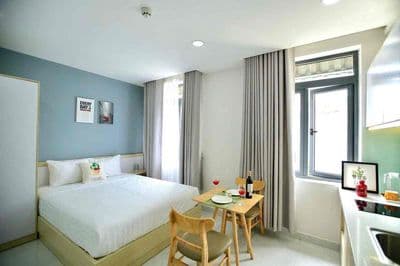 Căn Hộ - Stuido - Nằm Ngay Cầu Đỏ - Hầm xe - Thang Máy - Bảo Vệ
