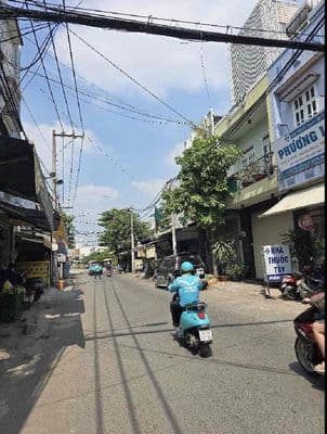Nhà 200m ra aeon tân phú, mặt tiền đường 12m, trệt 3 lầu, giá 7 tỷ x