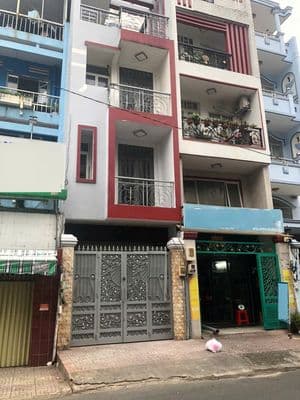 4x20m, 4 lầu. Mặt tiền Hòa Hảo - Nguyễn Tri Phương, Q10 (8PN, 6WC)