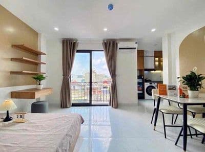 CĂN HỘ DỊCH VỤ BANCOL SIÊU TO NGAY NGÃ TƯ BẢY HIỀN_SẴN FULL NỘI THẤT
